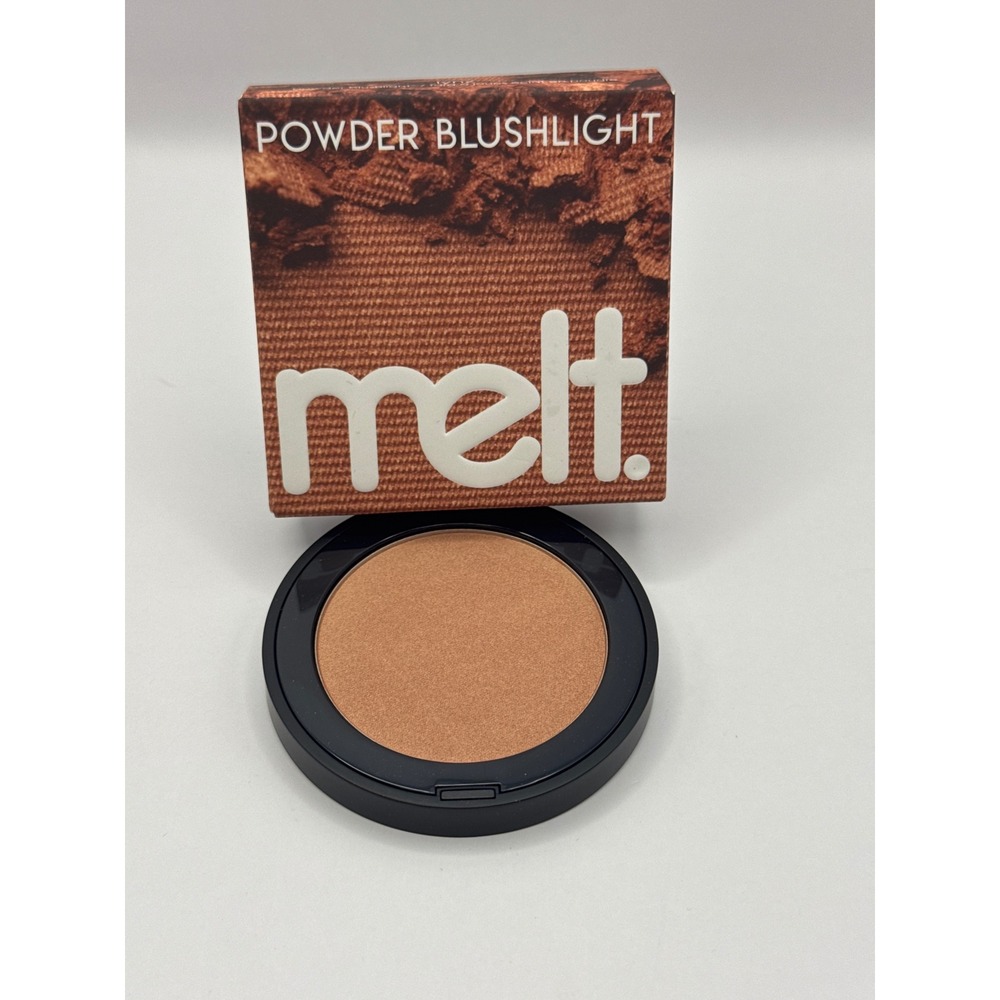 Melt Cosmetics Powder Blushlight Lynx Warm Terracotta Shimmer Blush Highlighter